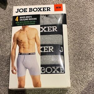 Joe Boxer Gray Boxer Briefs for Men new in box size medium